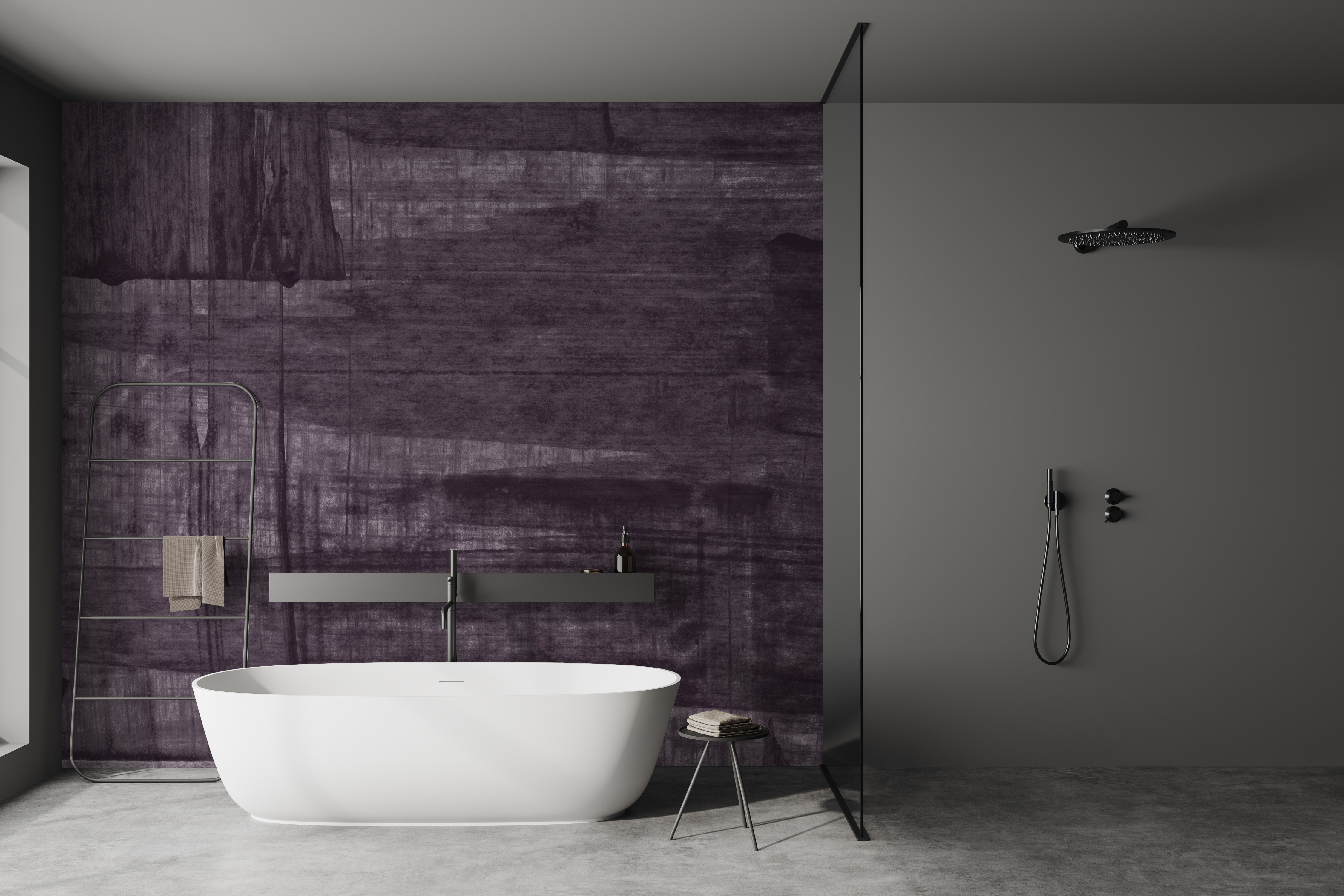 Image of San Joaquin in Orchid Mist - Wallpaper Mural - Quick Ship