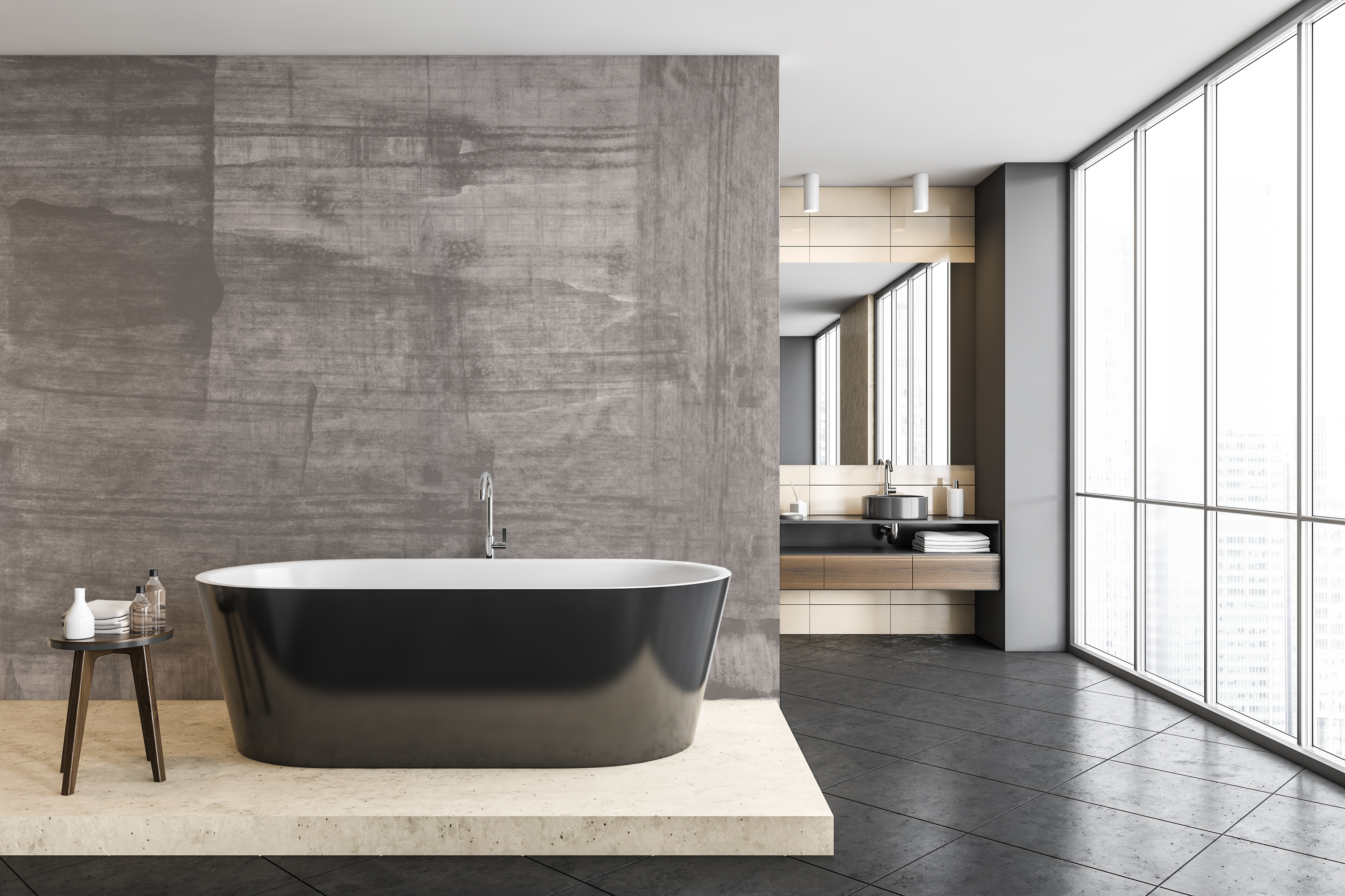 Image of San Joaquin in Pebble - Wallpaper Mural - Quick Ship