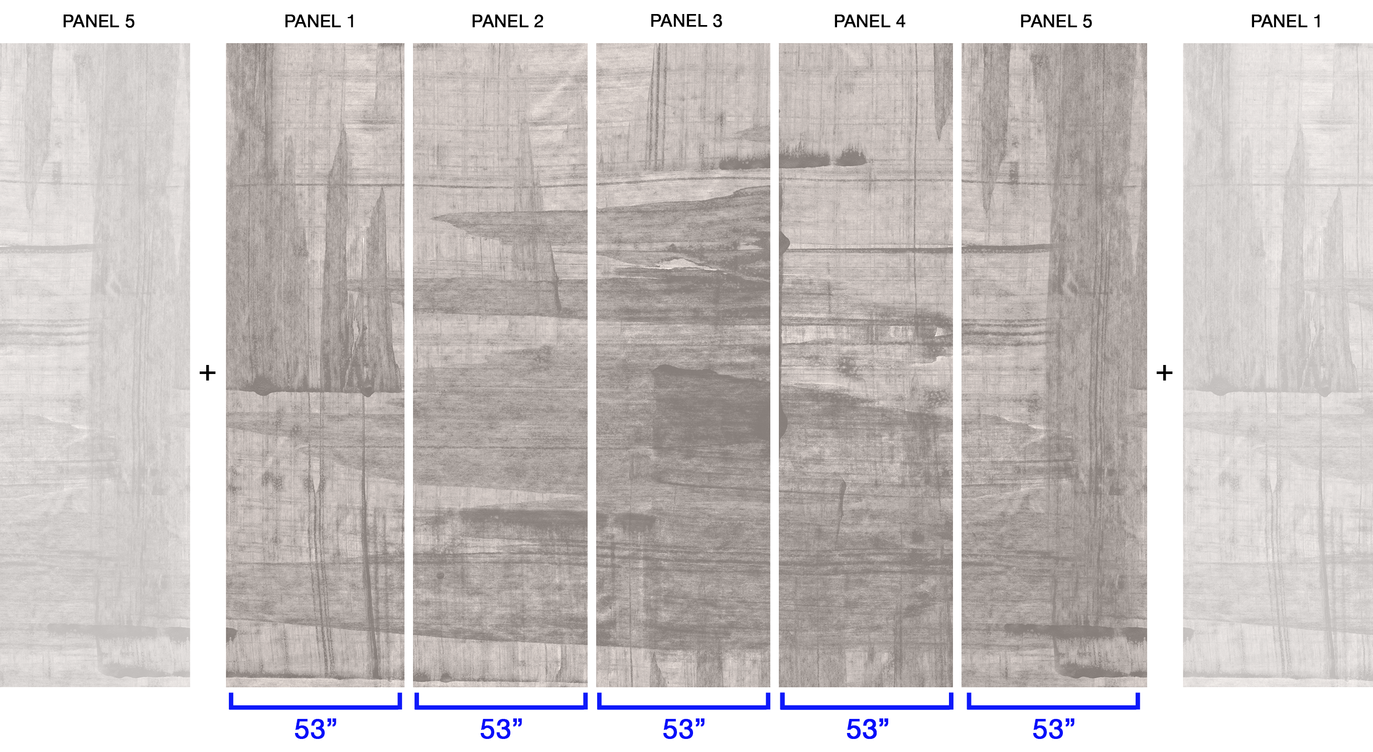 Image of San Joaquin in Pebble - Wallpaper Mural - Quick Ship