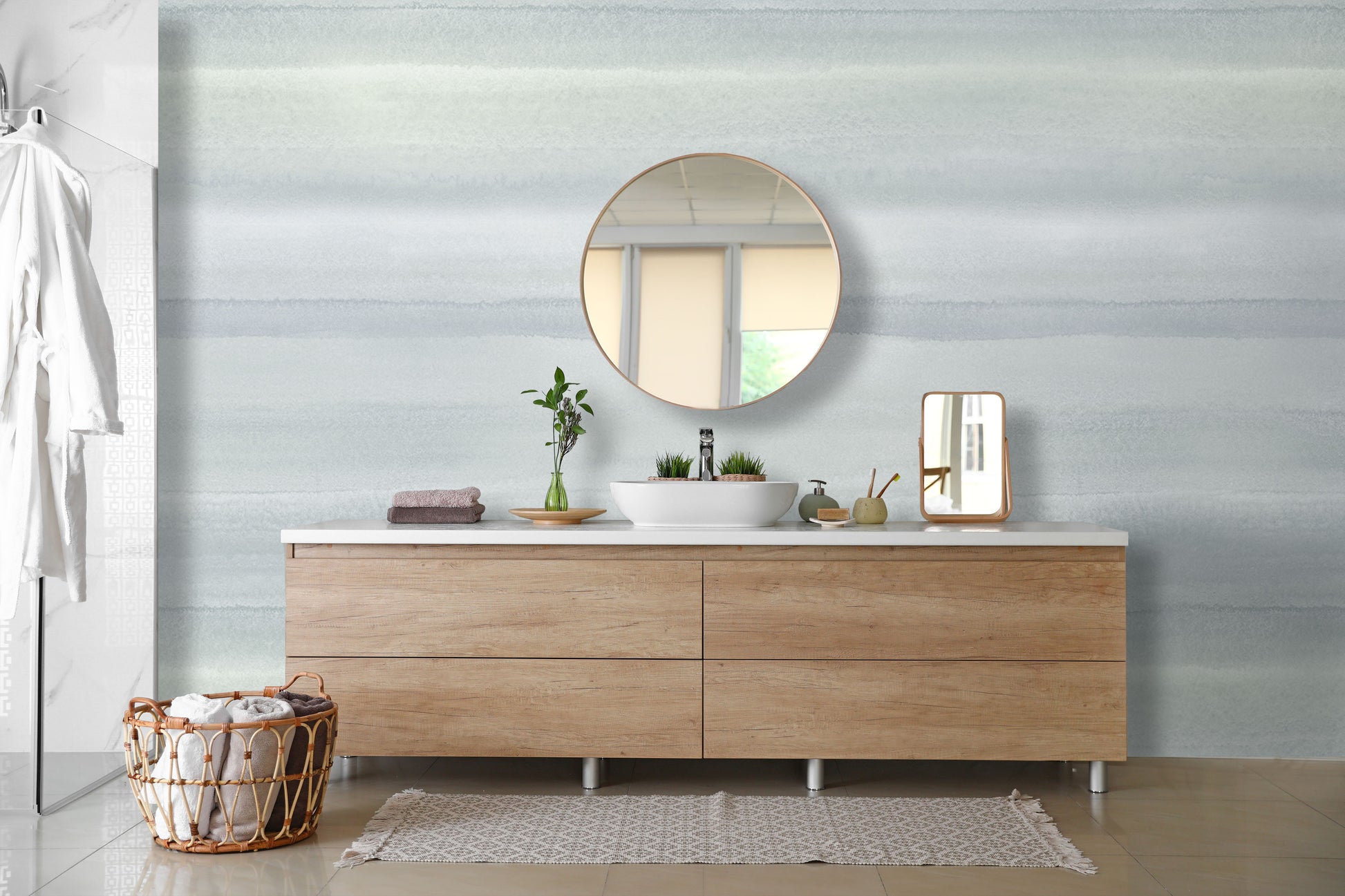 Sediment Sea Glass - Quick Ship Mural