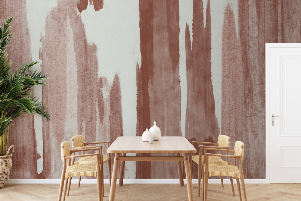Sequoia in Cinnabar - Wallpaper Mural - Quick Ship