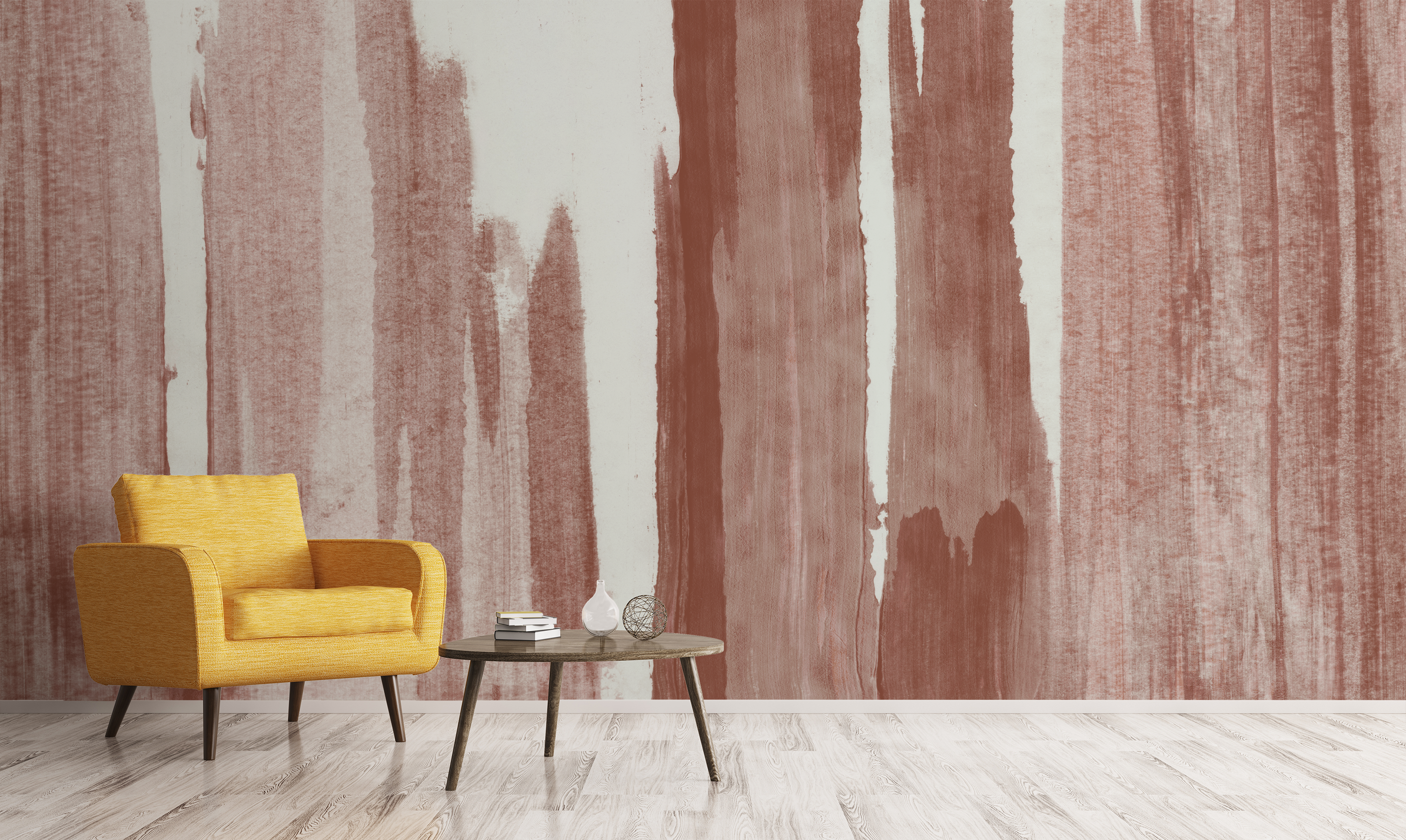 Image of Sequoia in Cinnabar - Wallpaper Mural - Quick Ship