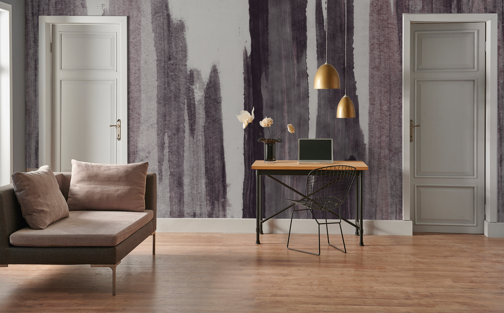 Sequoia in Orchid Mist - Wallpaper Mural - Quick Ship