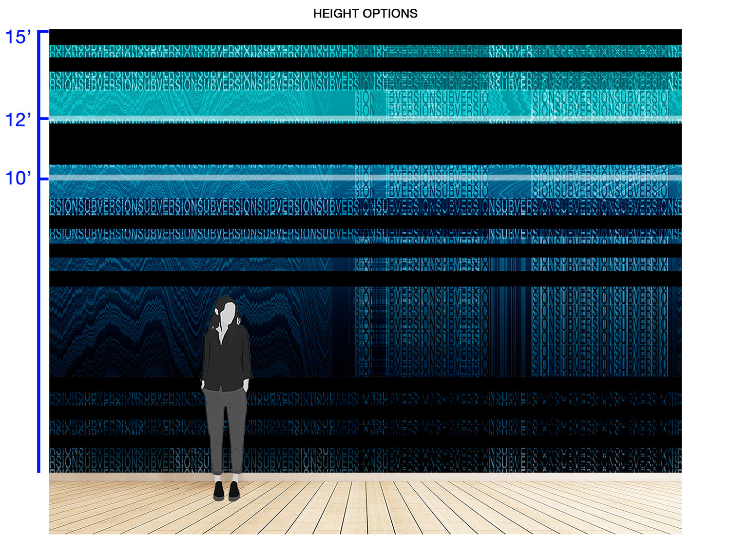 Image of Simple Subversion - Wallpaper Mural - Quick Ship