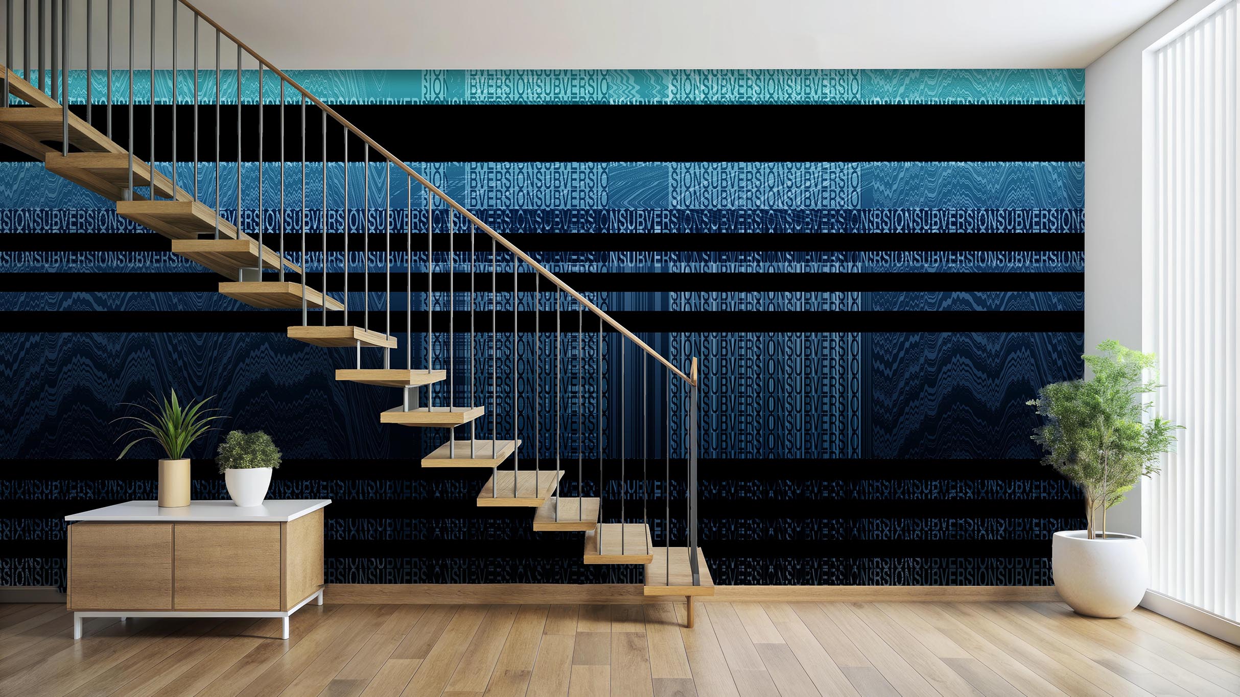 Image of Simple Subversion - Wallpaper Mural - Quick Ship