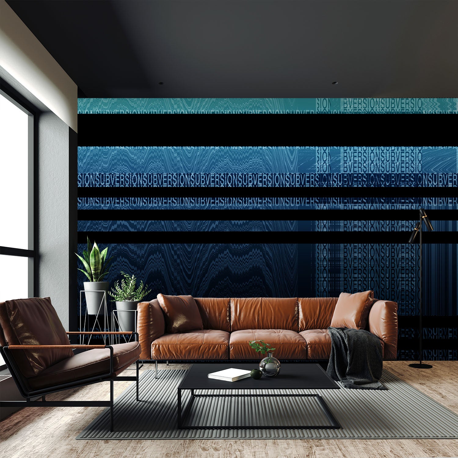 Simple Subversion - Wallpaper Mural - Quick Ship