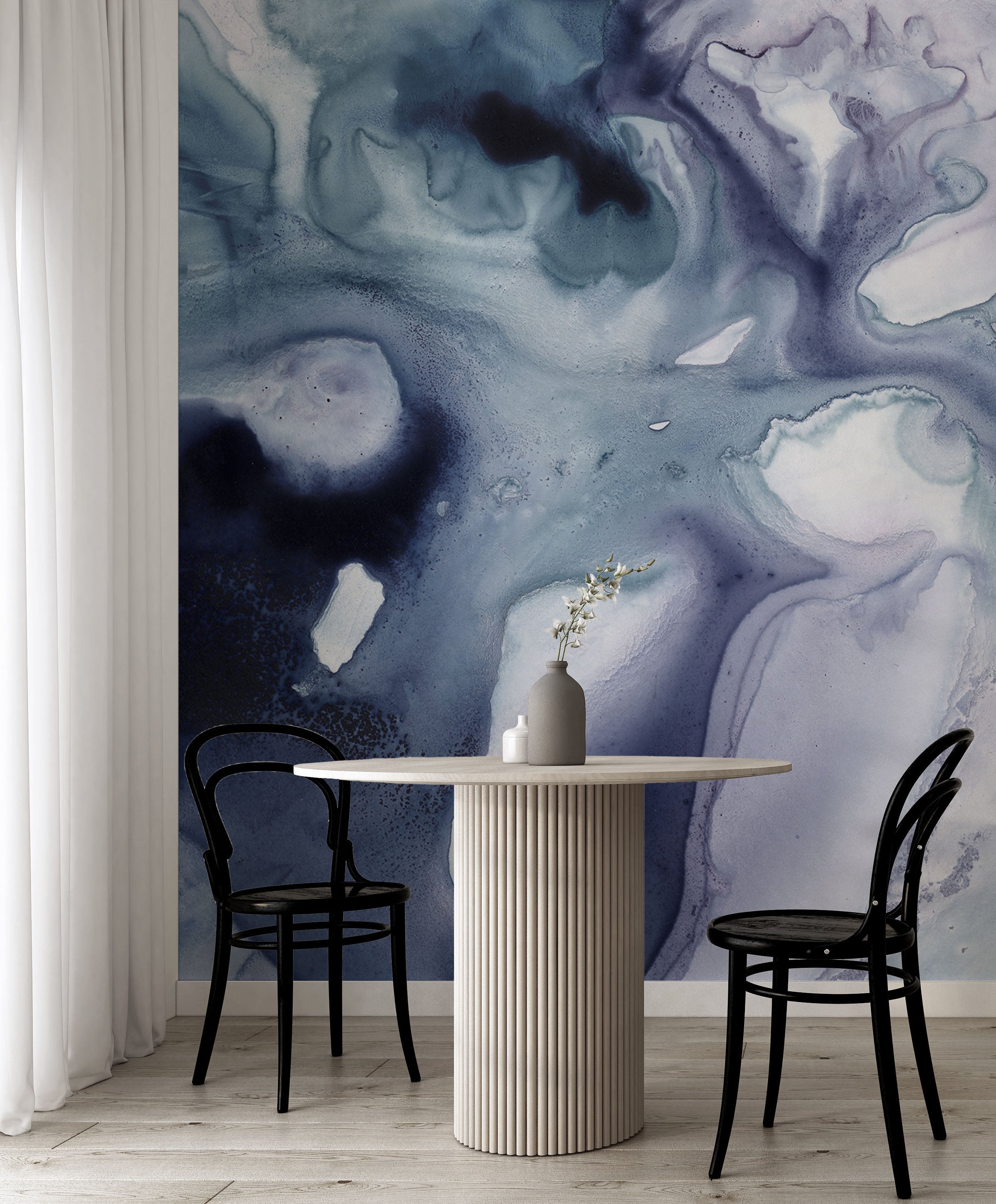 Image of Slate & Lavender Made To Measure Mural