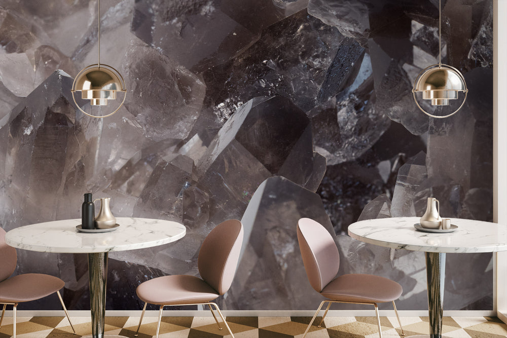 Smoky Quartz Made to Measure Mural