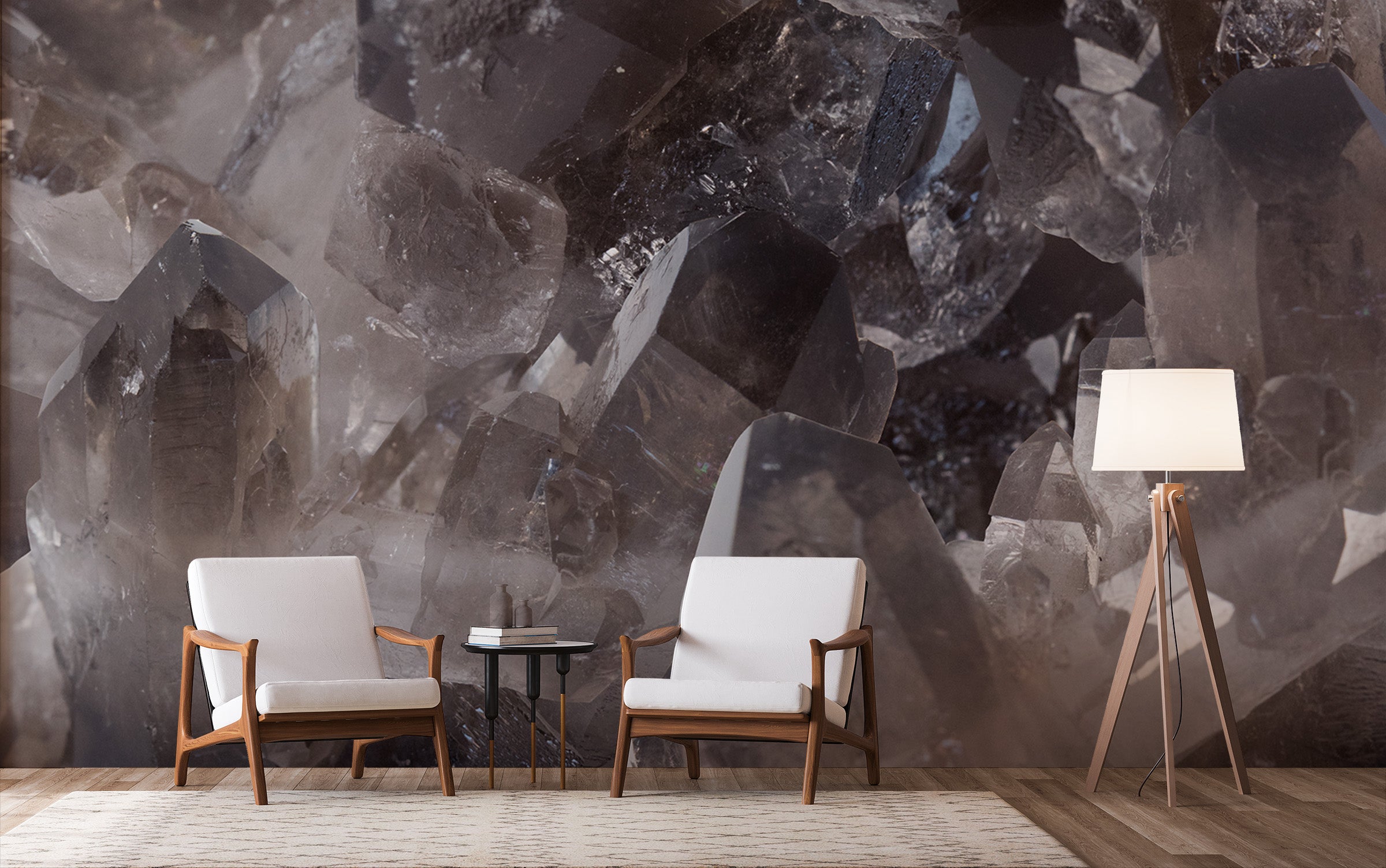 Image of Smoky Quartz Made to Measure Mural