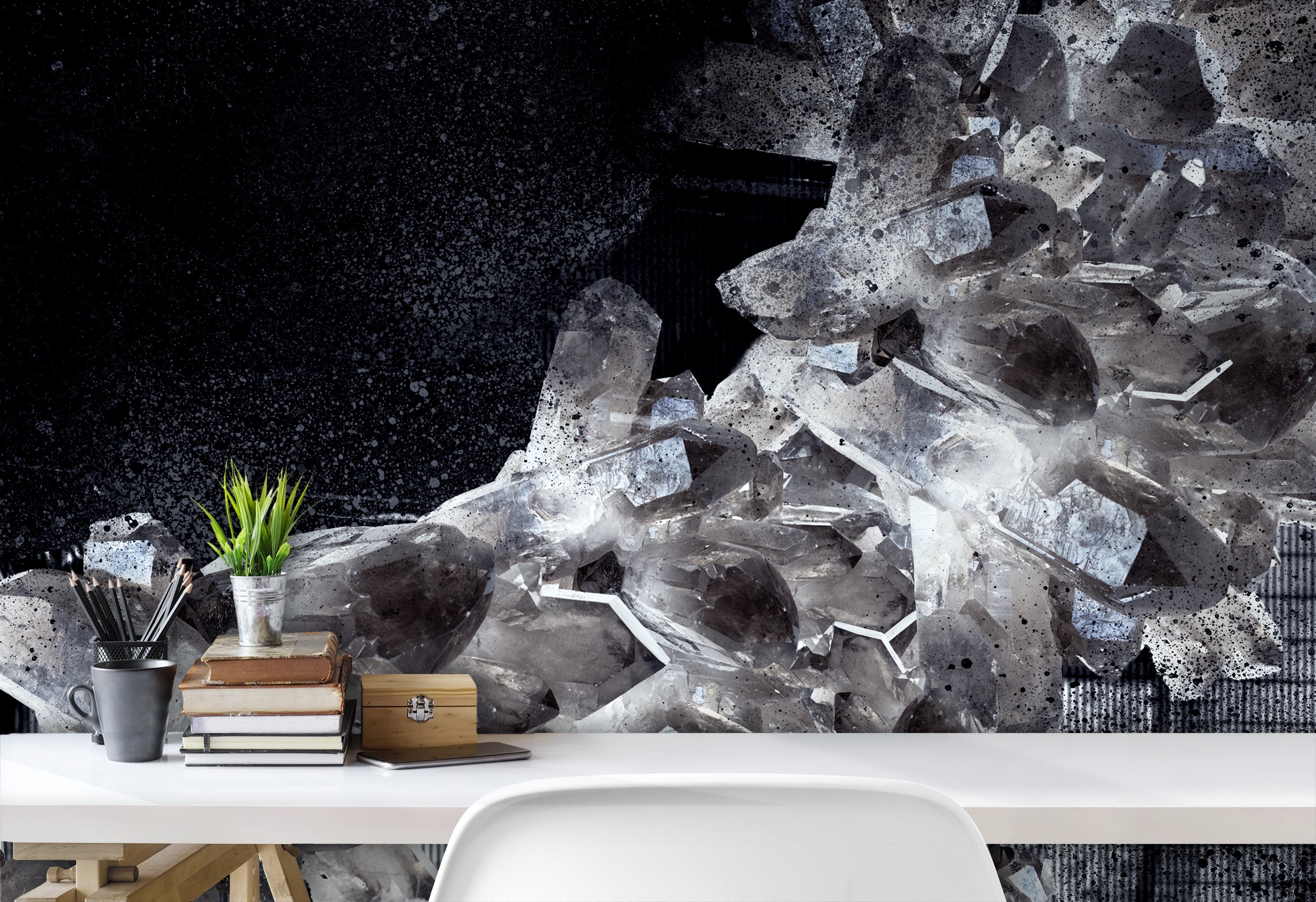 Image of Smoldering Grandeur Made to Measure Mural