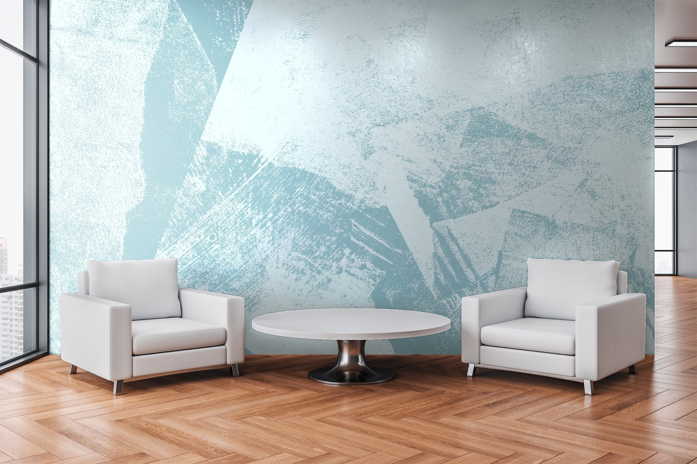 Image of Subconscious Thought in Aegean Made to Measure Mural
