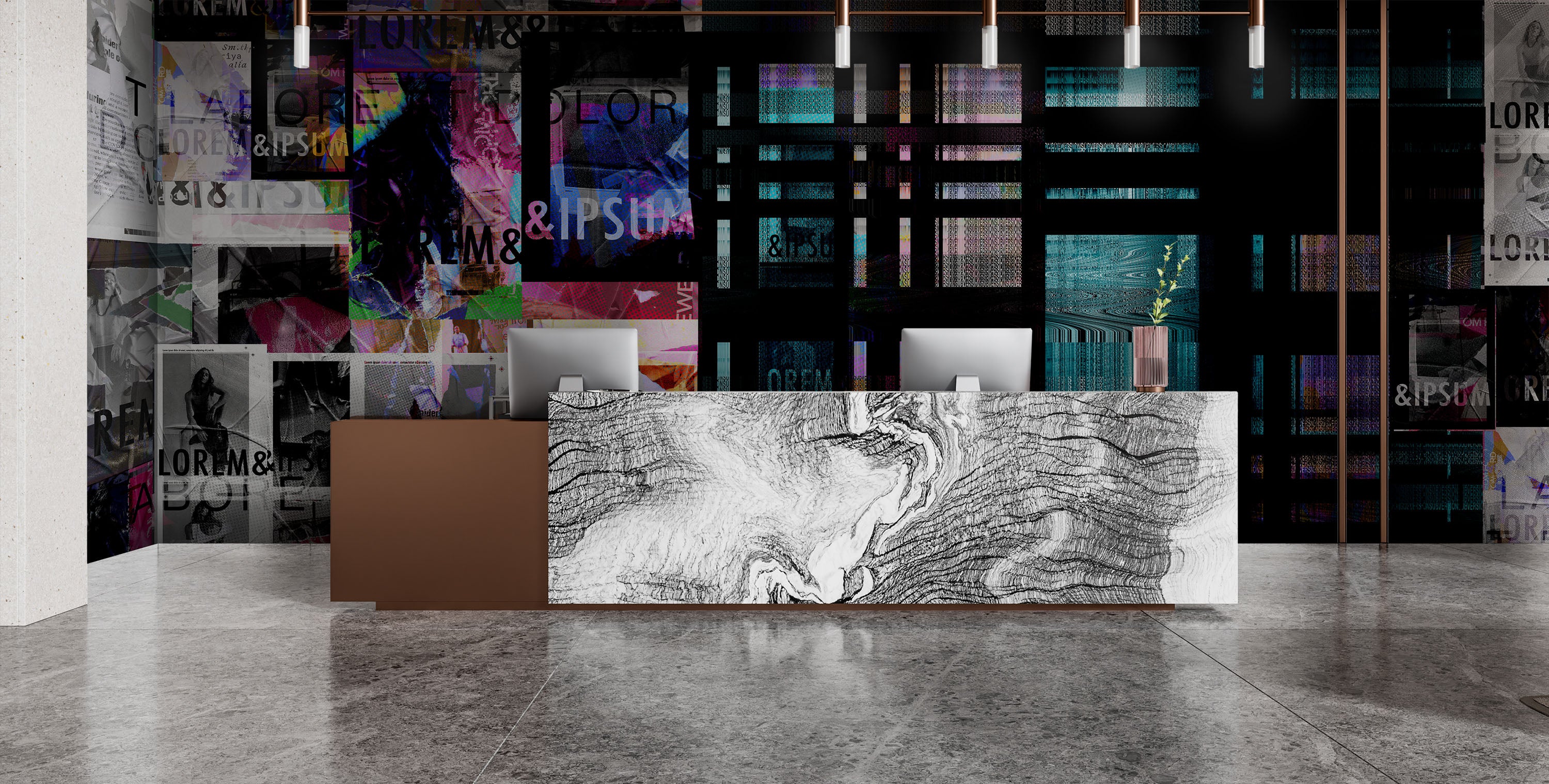 Image of Subversion - Wallpaper Mural - Quick Ship