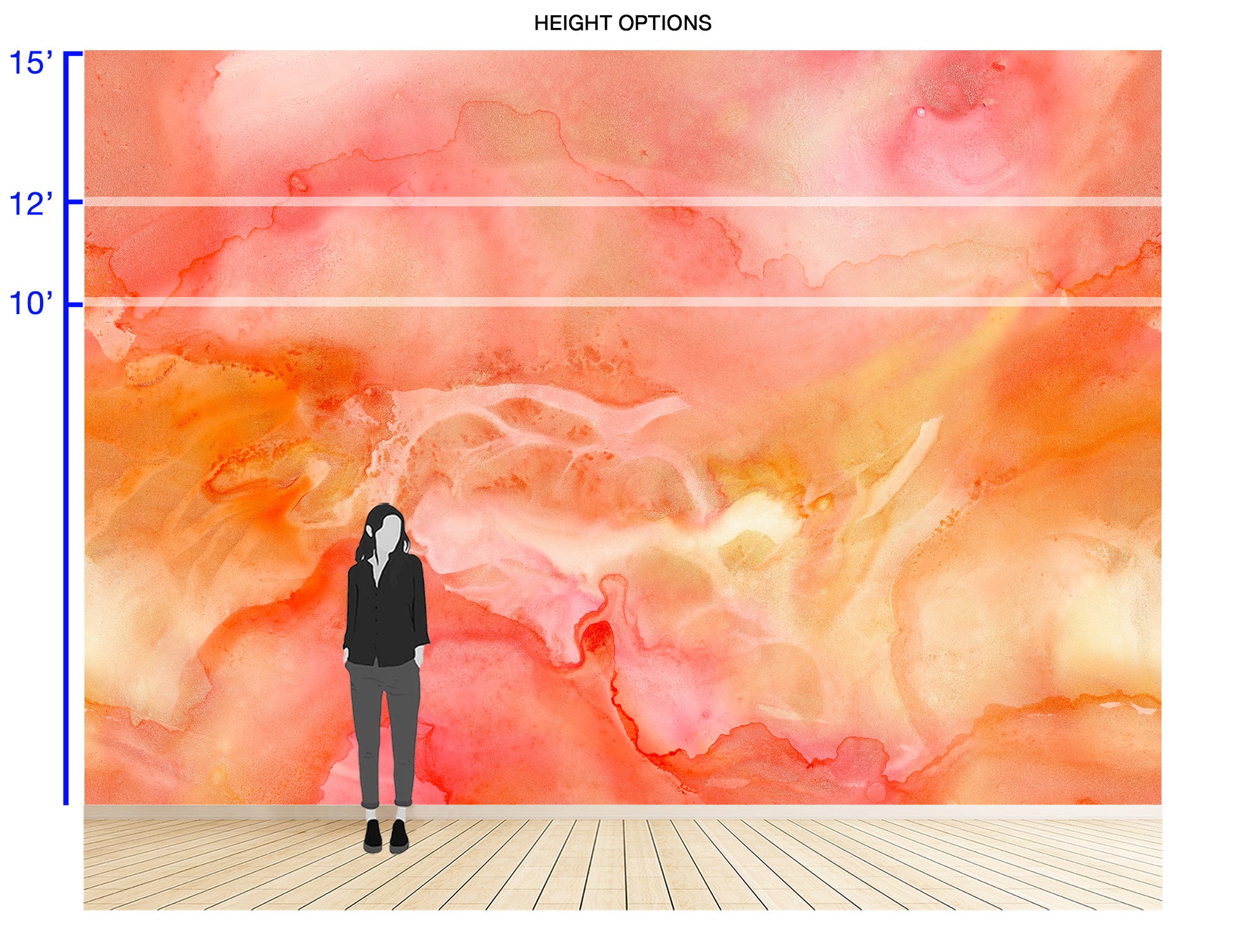 Image of Sunrise - Quick Ship Wallpaper Mural