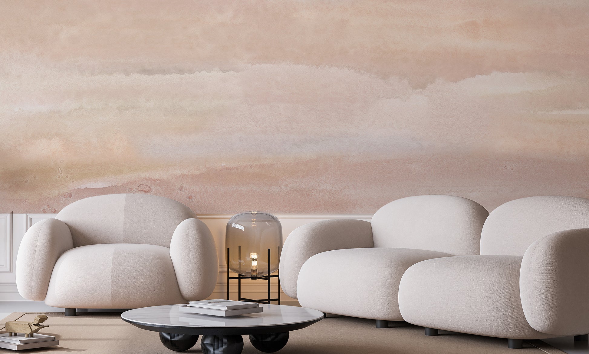 Tide Sunset - Quick Ship Mural