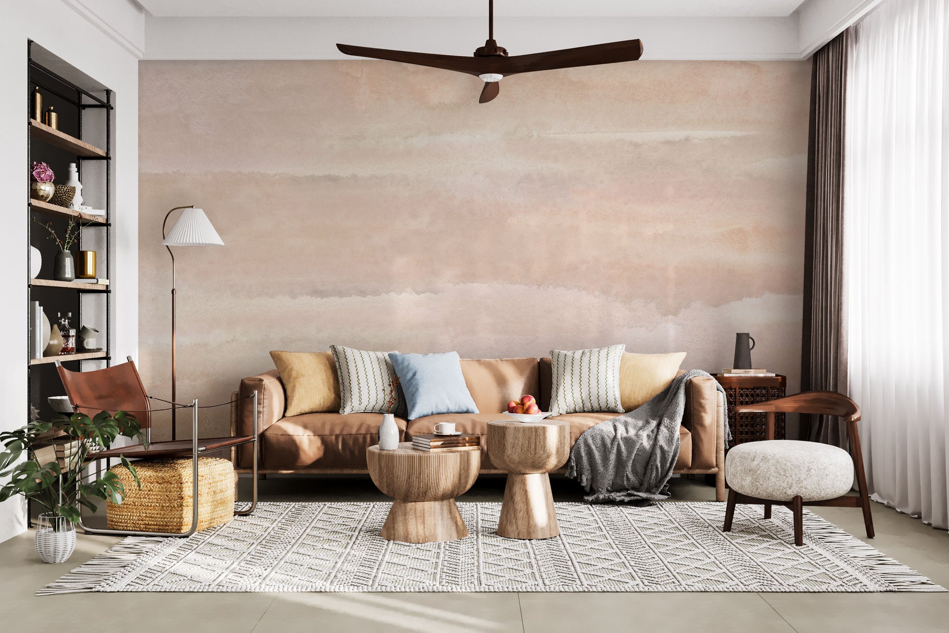 Tide Sunset - Quick Ship Mural