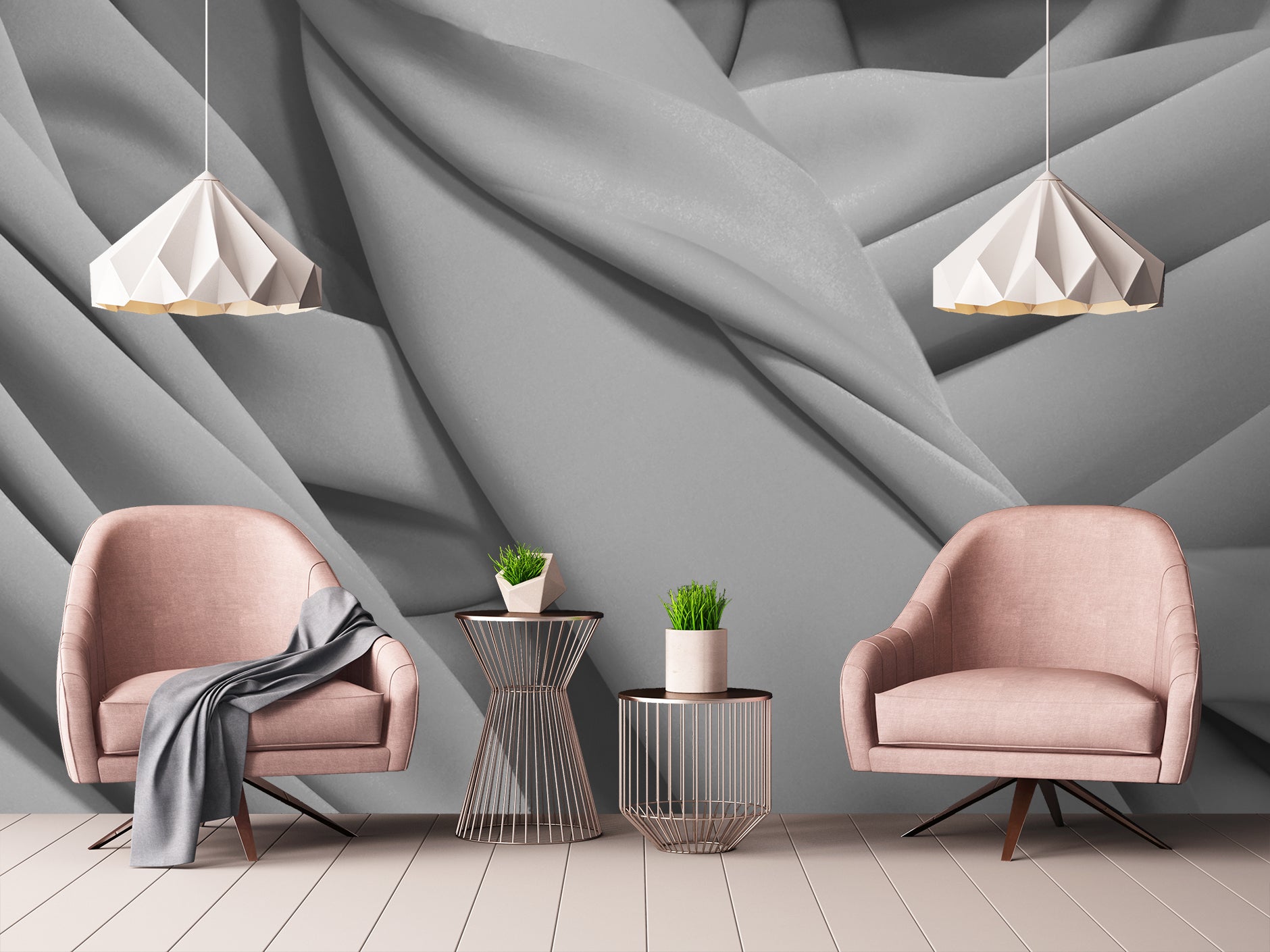 Image of Tordre Gris Made to Measure Mural