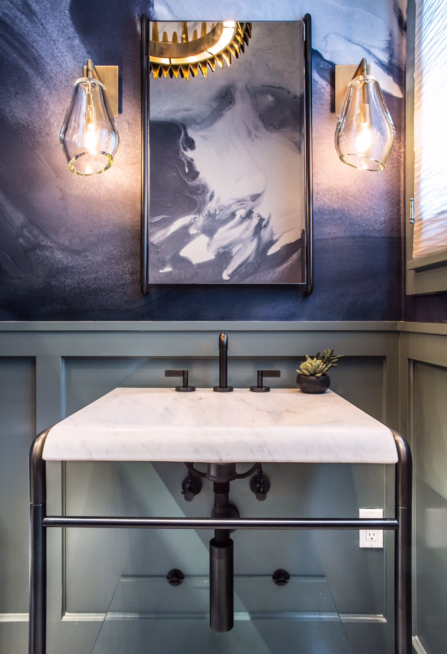 Image of Turbulent Sea Made to Measure Mural