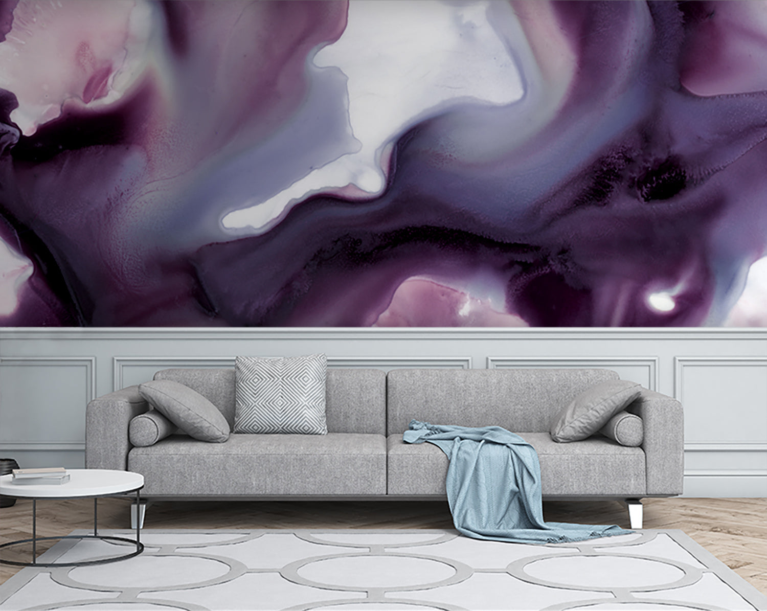Image of Ultra Violet Made to Measure Mural