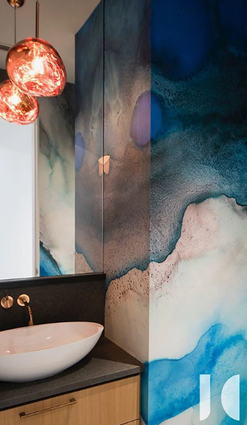 Underwater Blues Made to Measure Mural