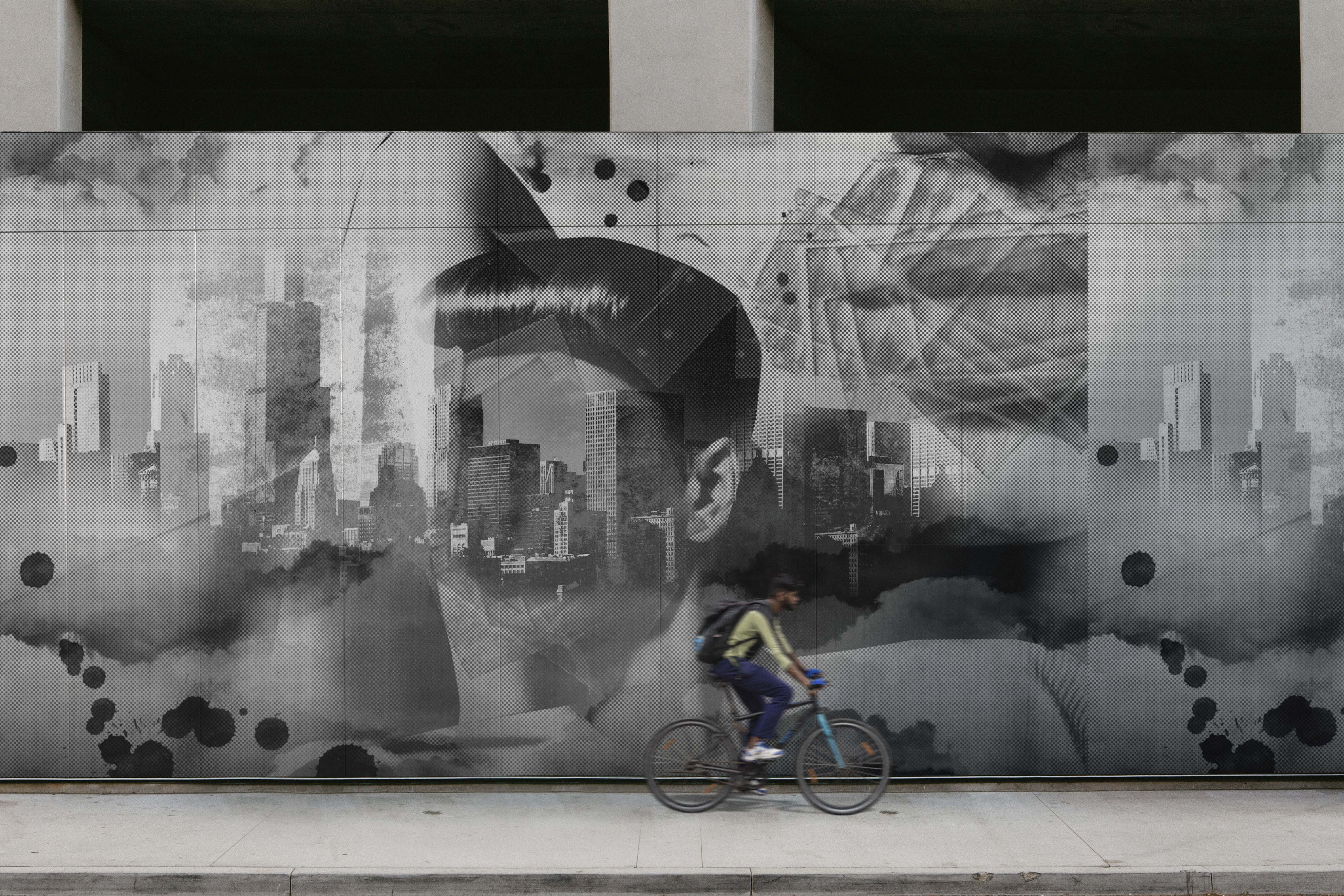 Image of Unmask - Wallpaper Mural - Quick Ship