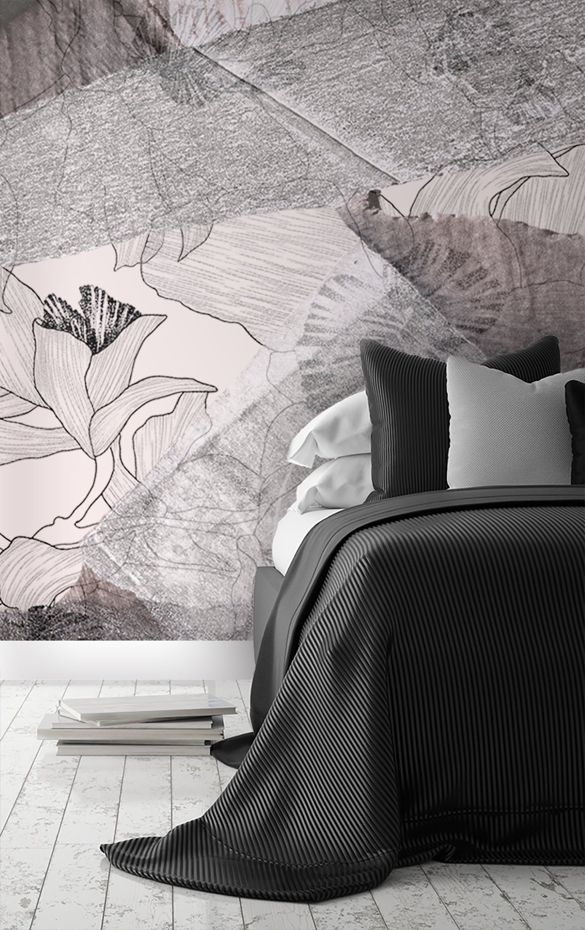 Image of Vandal in Peony Made to Measure Mural