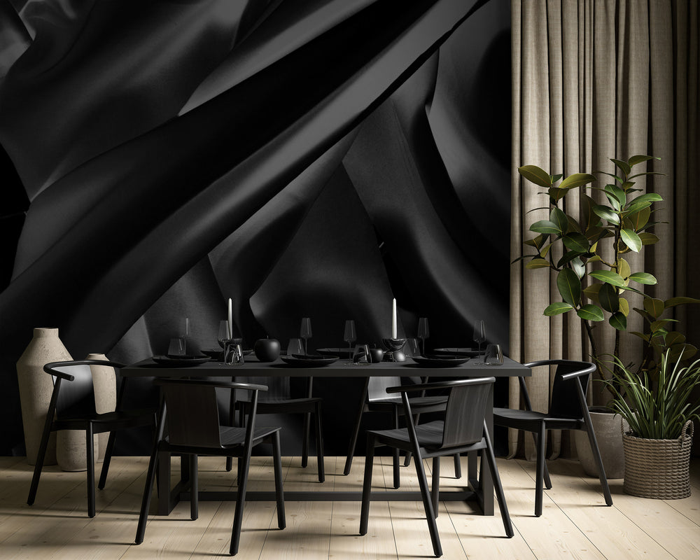 Voile Noir Made to Measure Mural