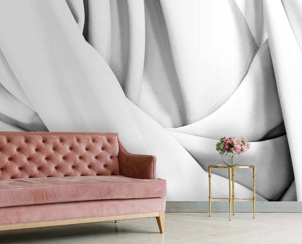 Volant Blanc Made to Measure Mural