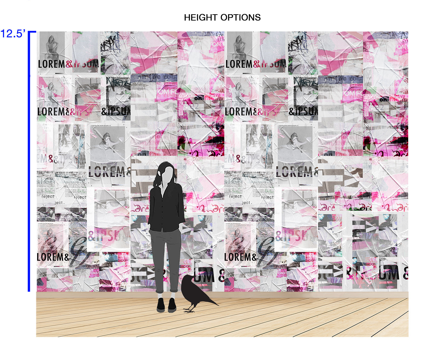 Image of Wheat Paste Light - Mix and Match Wallpaper - Quick Ship