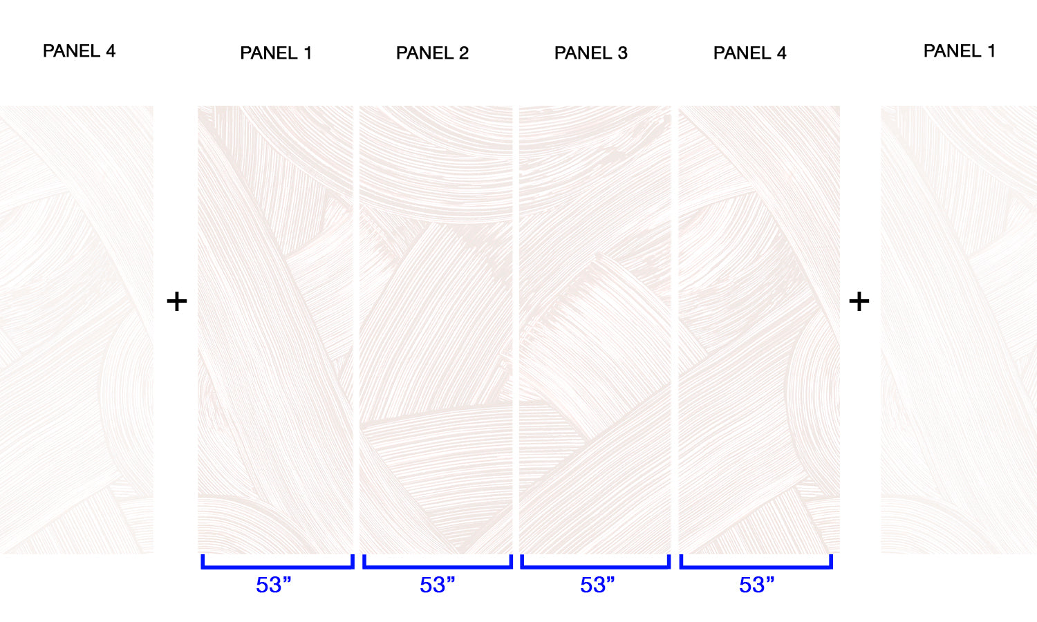 Whirls in Dusk - Quick Ship Mural