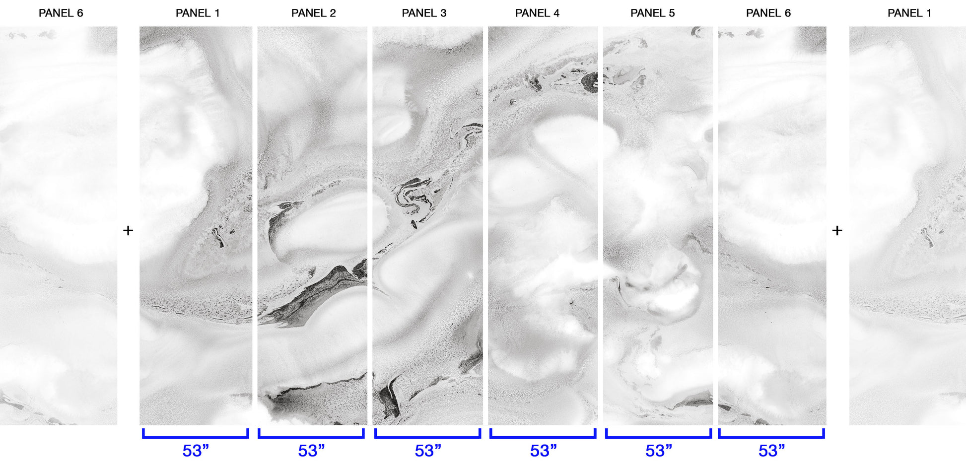 Whisper Gray - Quick Ship Wallpaper Mural