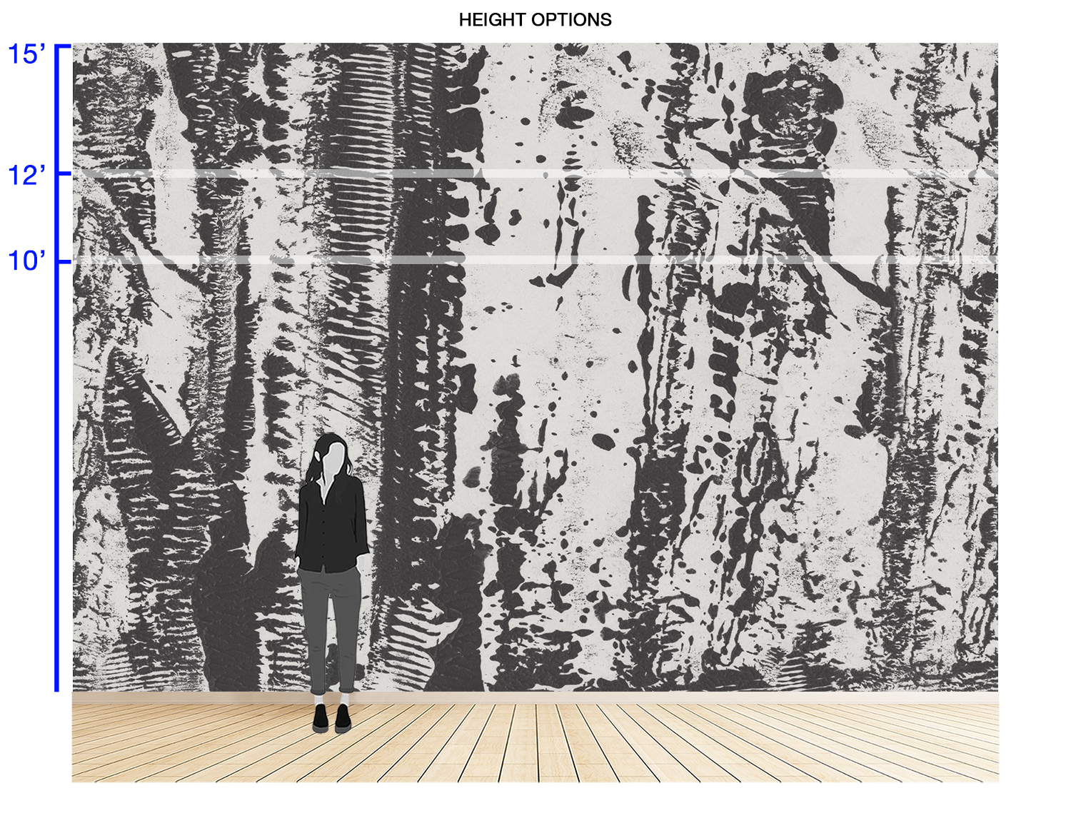 Image of Yosemite in Cinder - Wallpaper Mural - Quick Ship