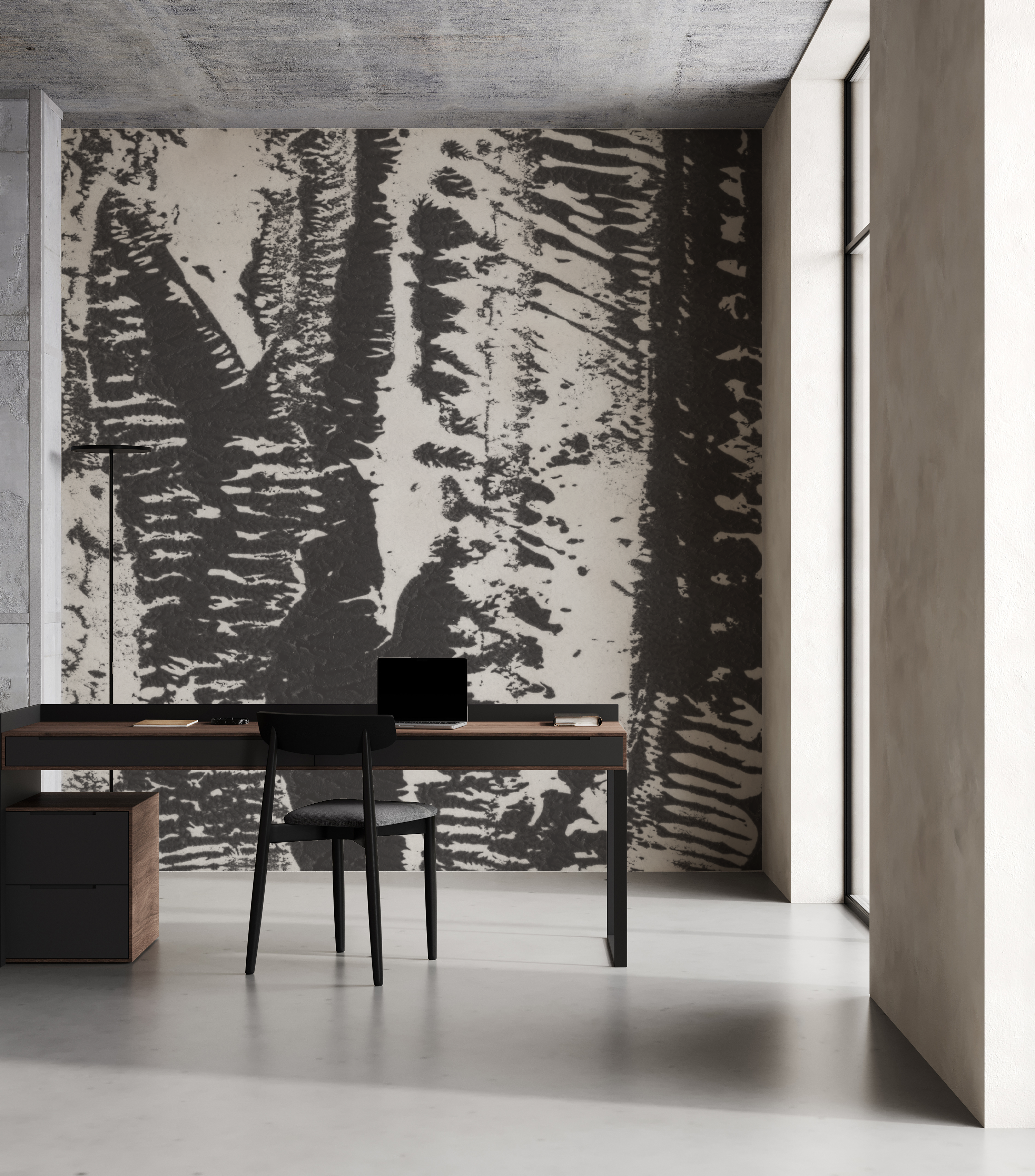 Image of Yosemite in Cinder - Wallpaper Mural - Quick Ship