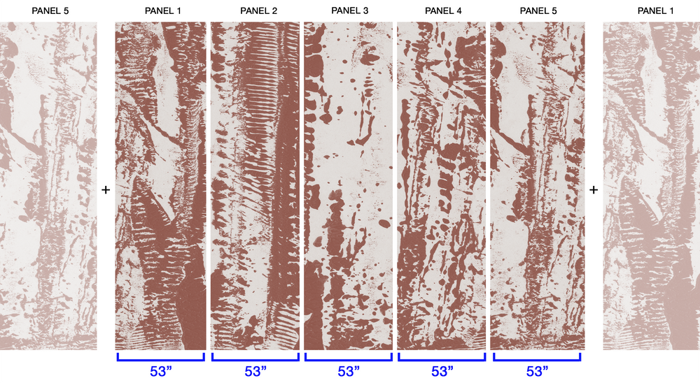 Yosemite in Cinnabar - Wallpaper Mural - Quick Ship