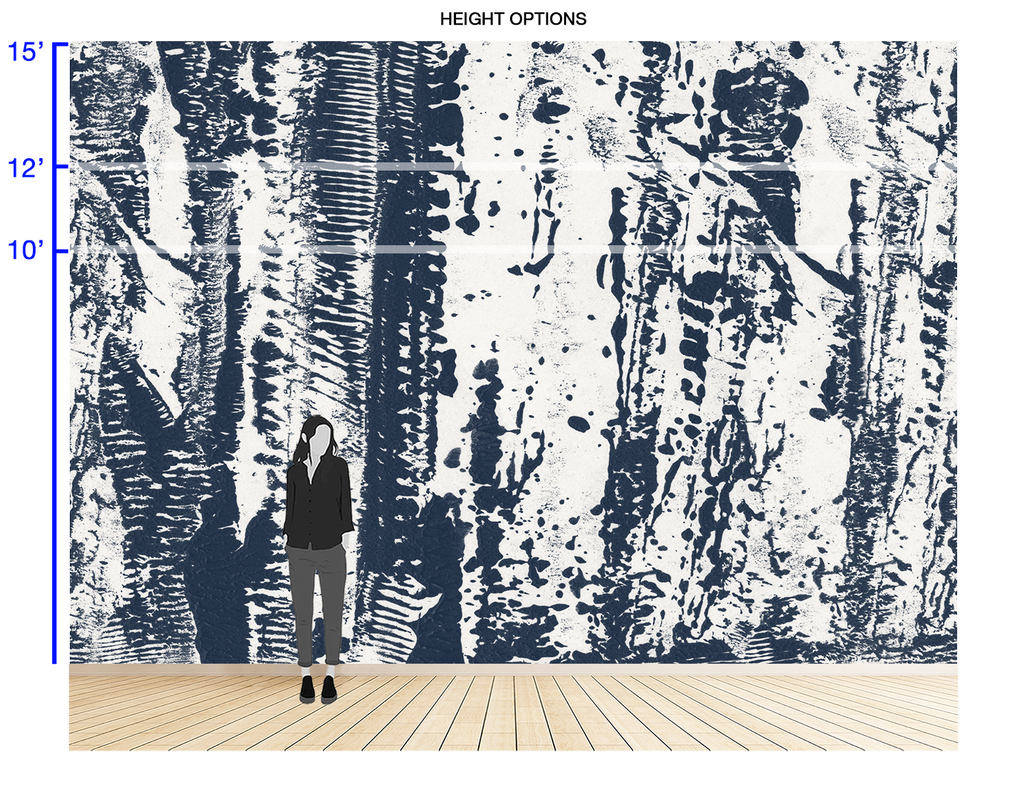 Image of Yosemite in Midnight - Wallpaper Mural - Quick Ship