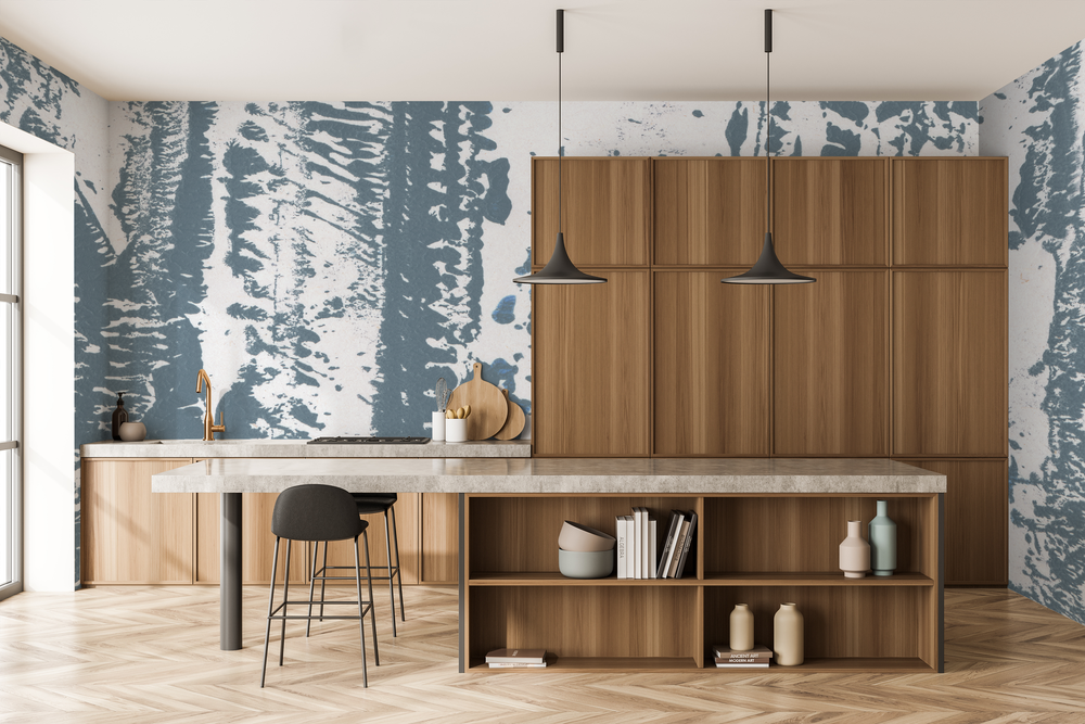 Yosemite in Moonstone - Wallpaper Mural - Quick Ship