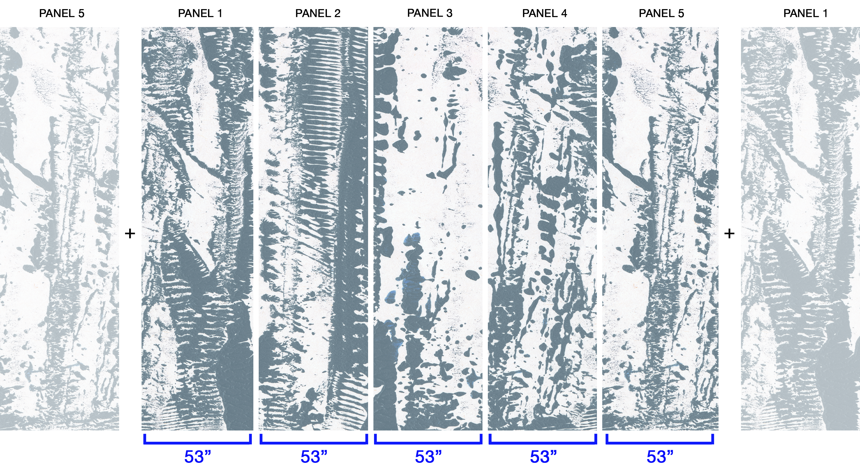 Image of Yosemite in Moonstone - Wallpaper Mural - Quick Ship