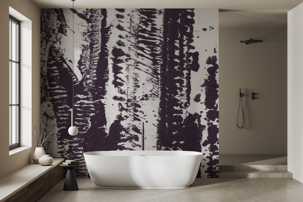 Yosemite in Orchid Mist - Wallpaper Mural - Quick Ship