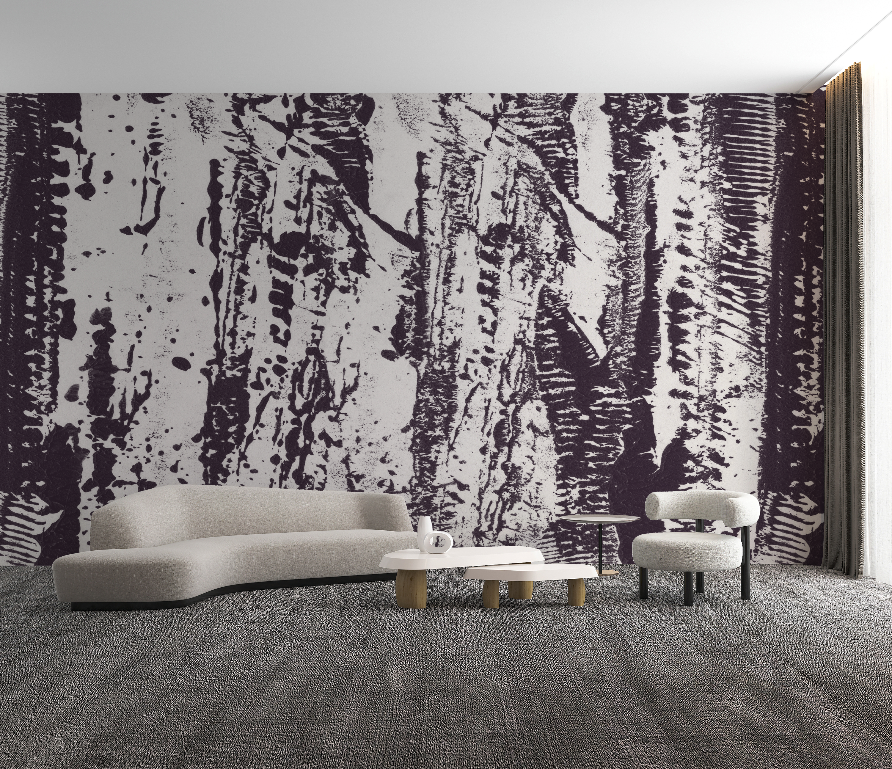 Image of Yosemite in Orchid Mist - Wallpaper Mural - Quick Ship