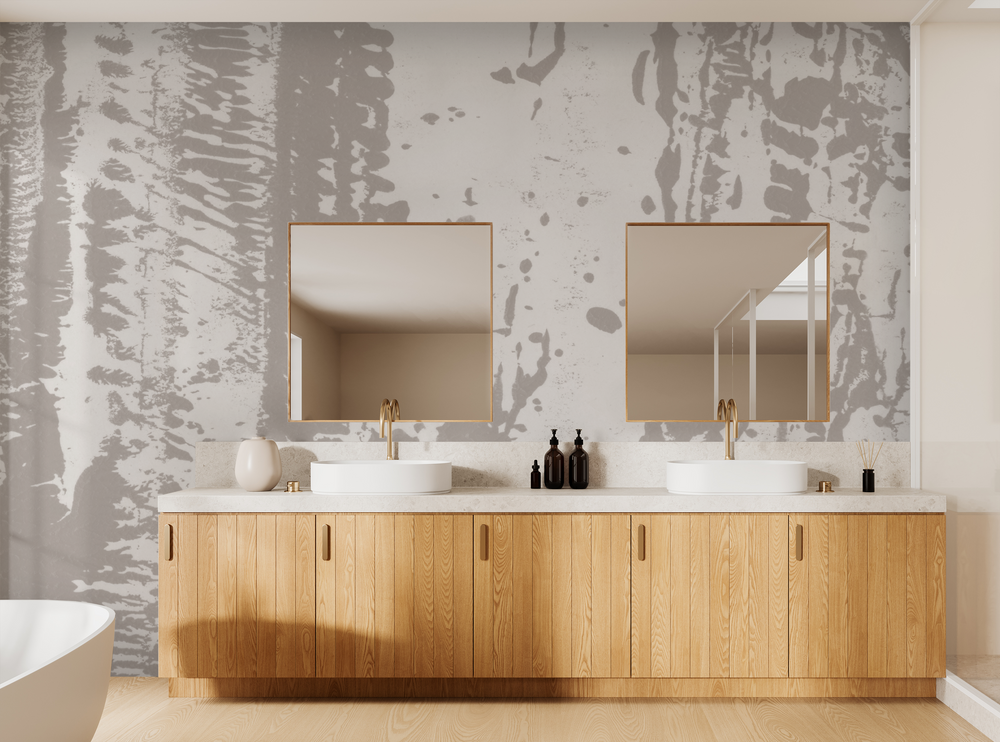 Yosemite in Pebble - Wallpaper Mural - Quick Ship