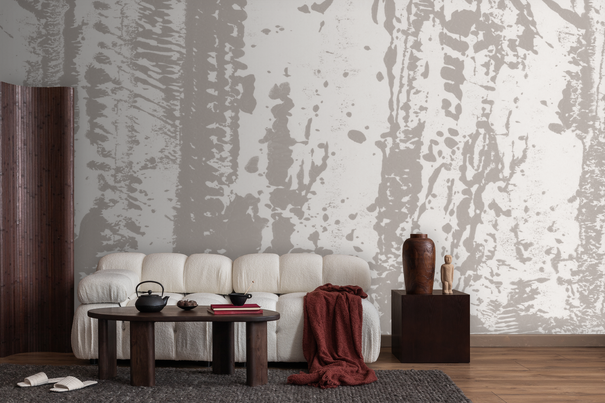 Yosemite in Pebble - Wallpaper Mural - Quick Ship