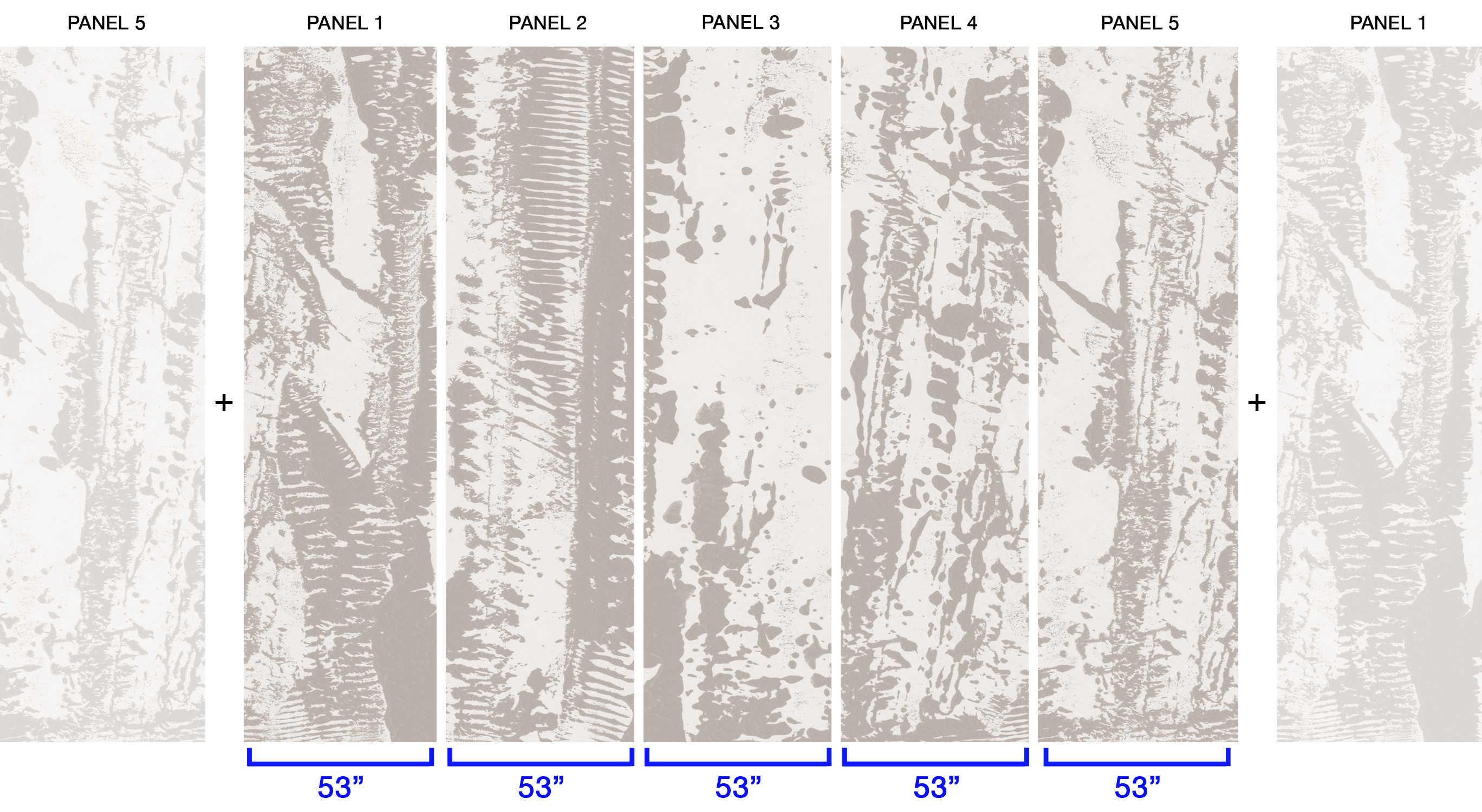 Image of Yosemite in Pebble - Wallpaper Mural - Quick Ship