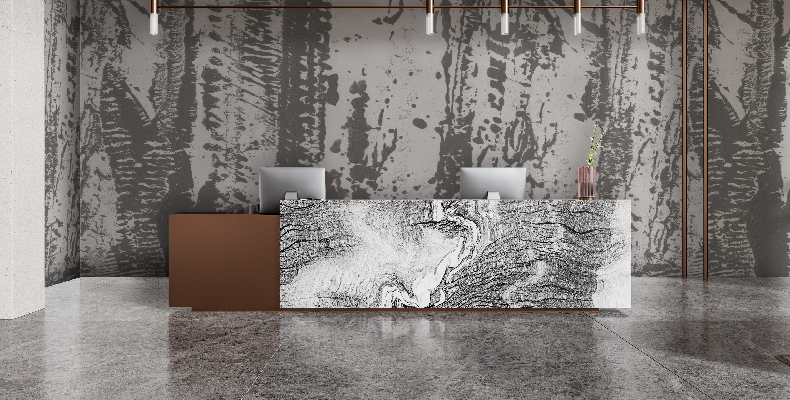 Image of Yosemite in Quarry - Wallpaper Mural - Quick Ship