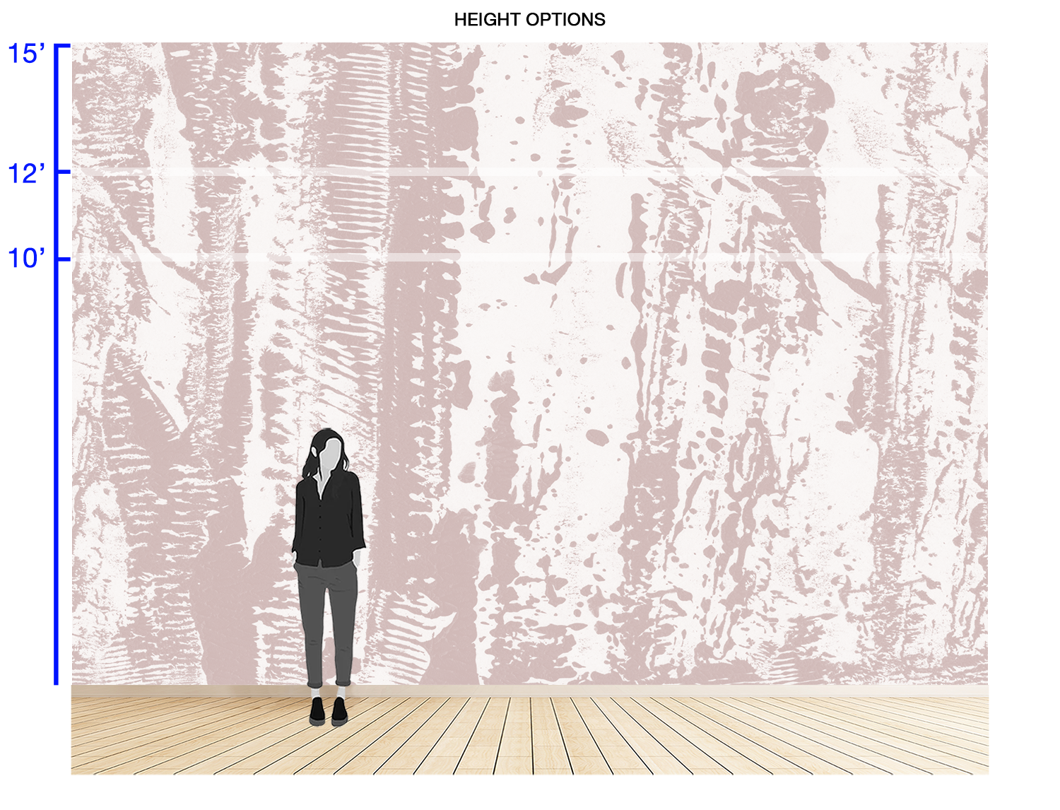 Yosemite in Rosewater - Wallpaper Mural - Quick Ship