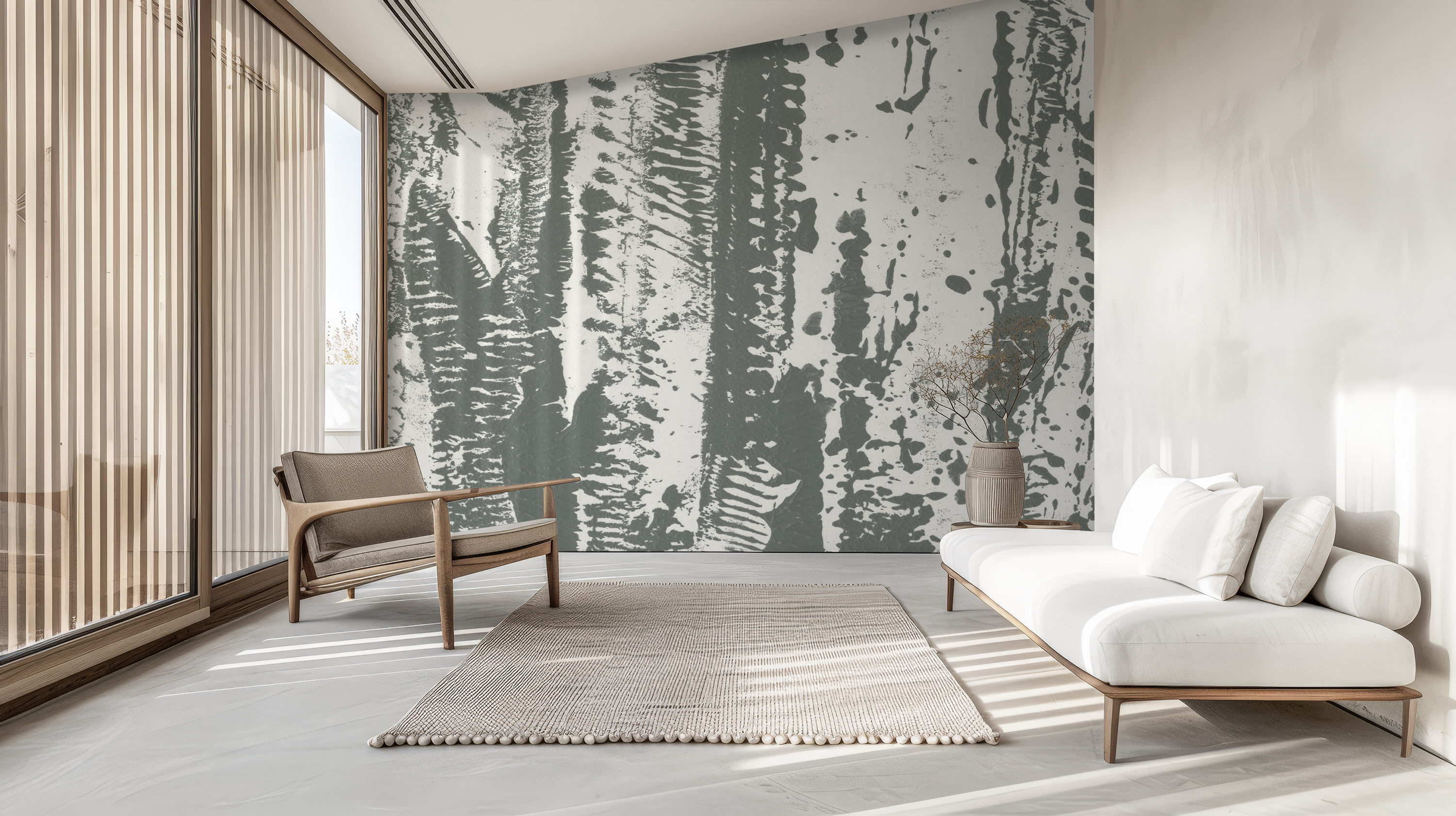 Image of Yosemite in Willow - Wallpaper Mural - Quick Ship