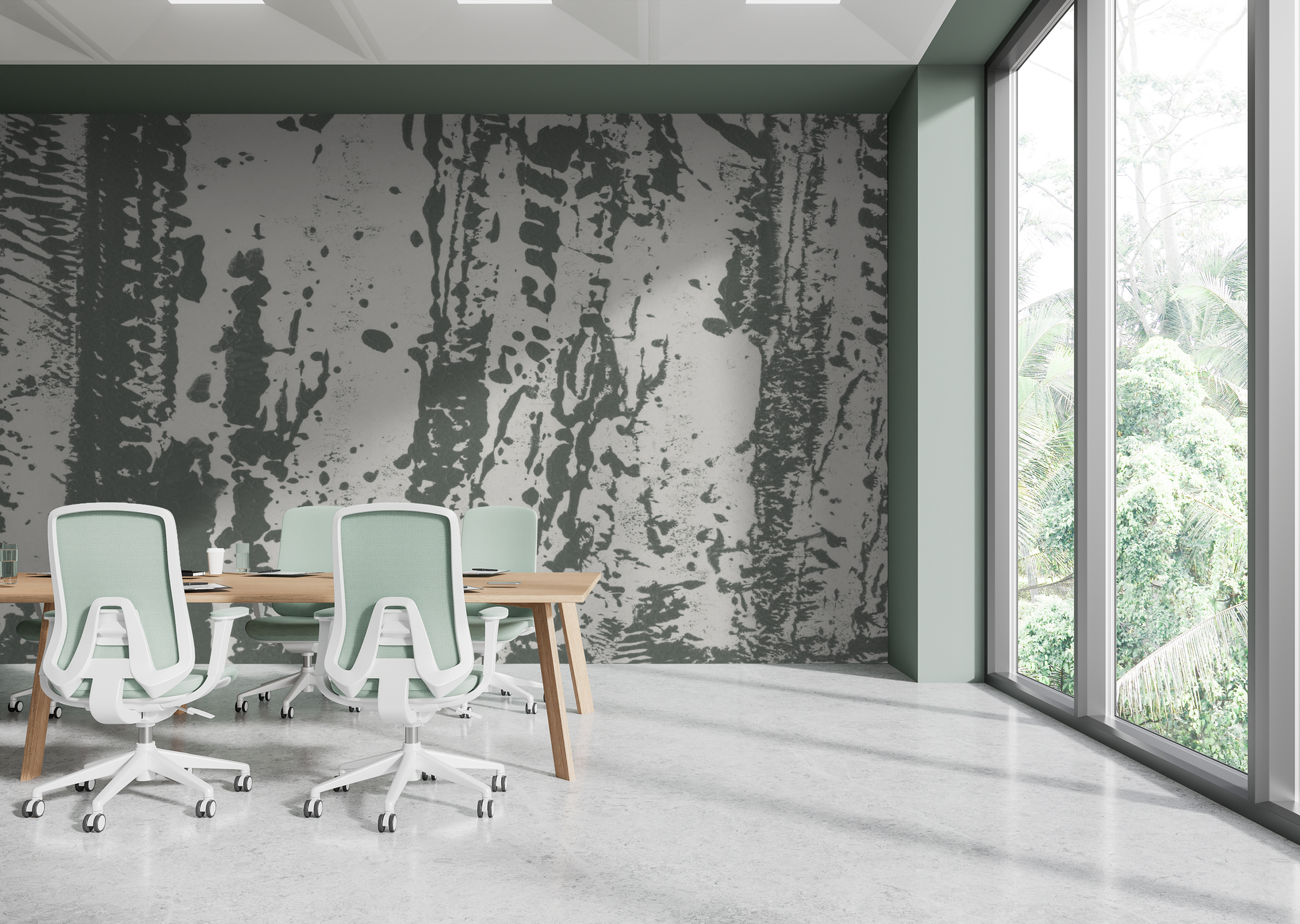 Yosemite in Willow - Wallpaper Mural - Quick Ship