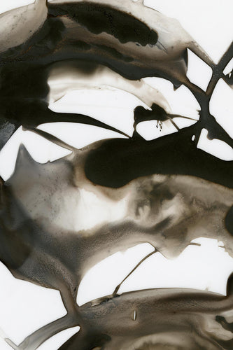 ANTHRACITE WATERCOLOR GICLÉE PRINT ON CANVAS