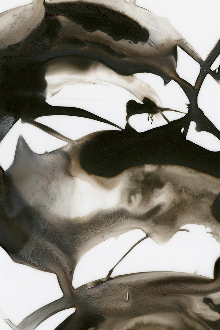 ANTHRACITE WATERCOLOR GICLÉE PRINT ON CANVAS