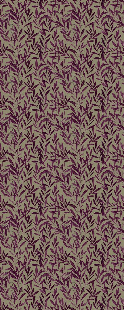 Image of Athena in Aubergine - Quick Ship - Wallpaper