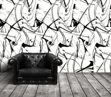 Load image into Gallery viewer, BRUSHSTROKES IN BLACK &amp; WHITE