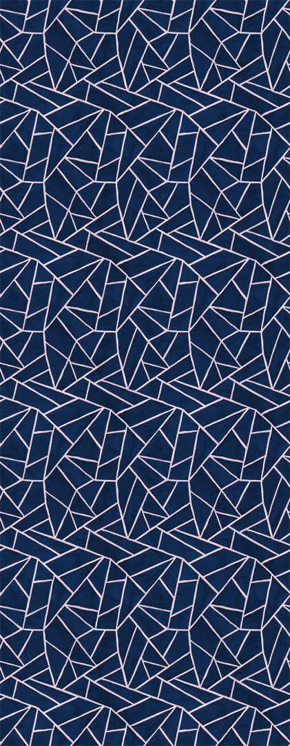 Image of Broken Glass in Nuit - Quick Ship - Wallpaper